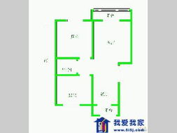 天津东丽区昆仑公寓二手房分析 程林街二室二厅南北通透户型